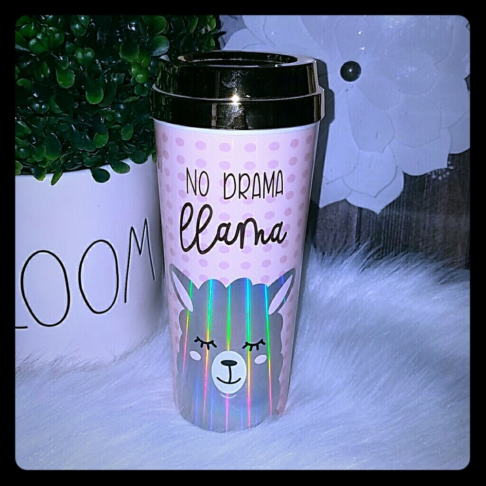 No drama Llama travel mug
